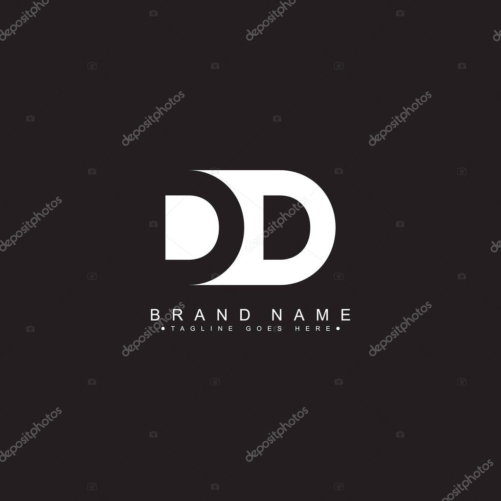 Initial Letter DD Logo - Minimal Business Logo