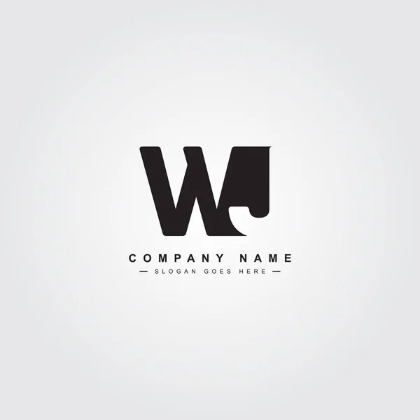 Logotipo Inicial Letra Logotipo Negócio Simples —  Vetores de Stock