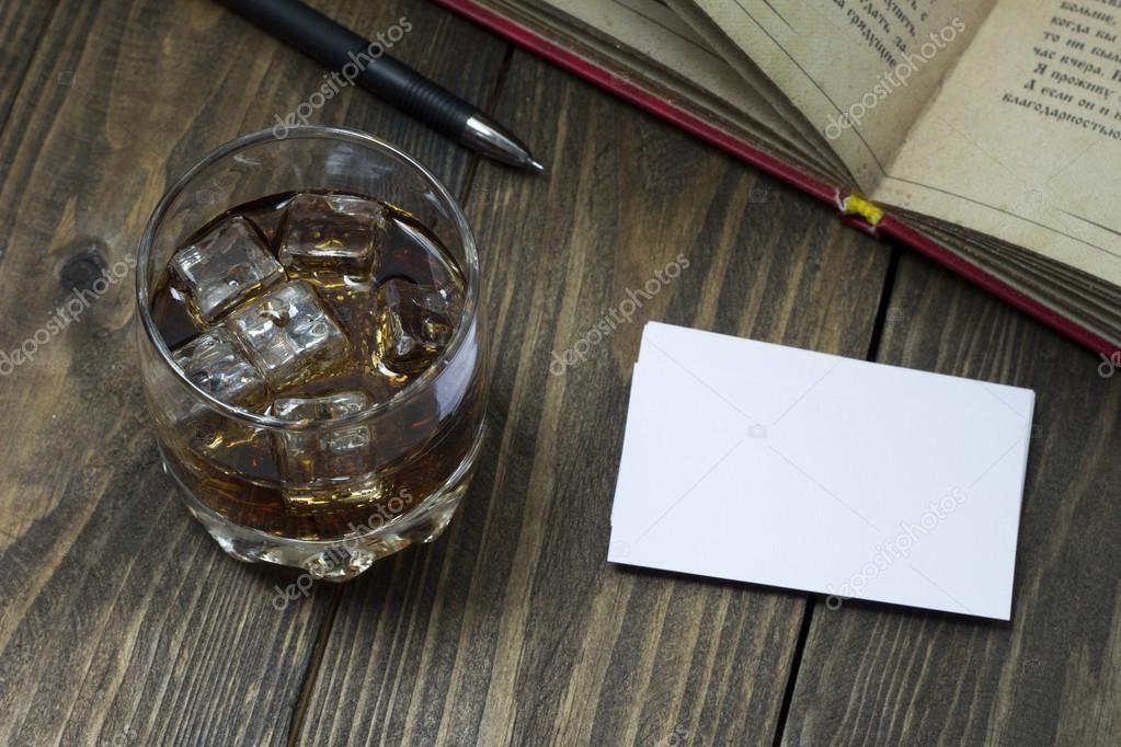 whiskey and Coke , launched the book and business cards