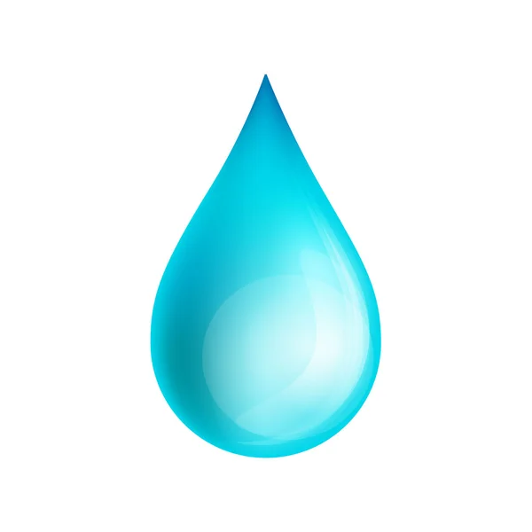Water drop vector illustration — Stock Vector