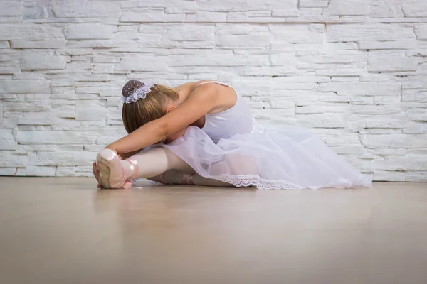 Little cute ballerina. Ballet. — Stock Photo, Image