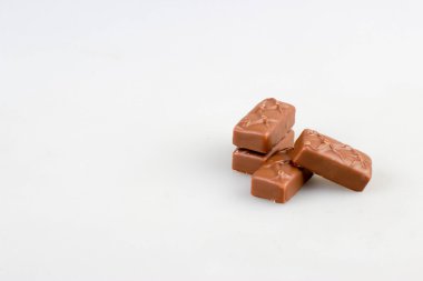 Çikolata izole ayarla