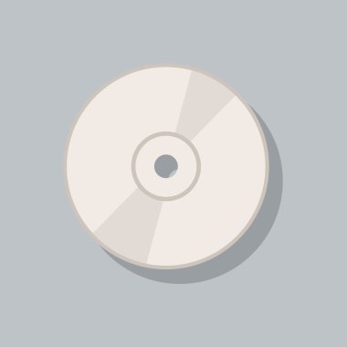Kompakt disk vektör çizim