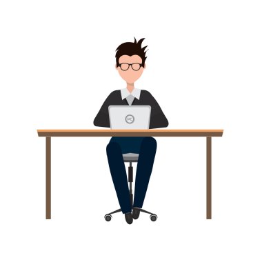 Programcı vektör çizim