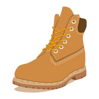 Ayakkabı izole vektör çizim