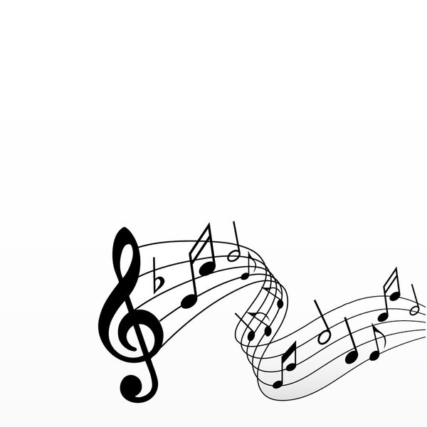 Music symbols vector illustration