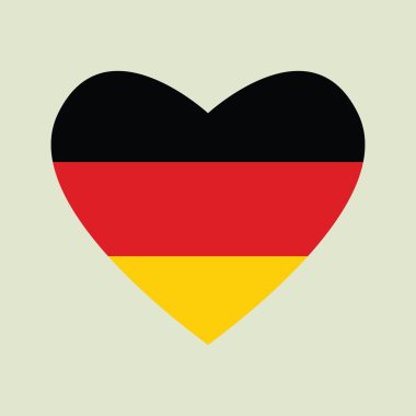 Almanya kalp bayrak 
