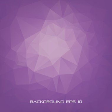 Metin ile mor arka plan