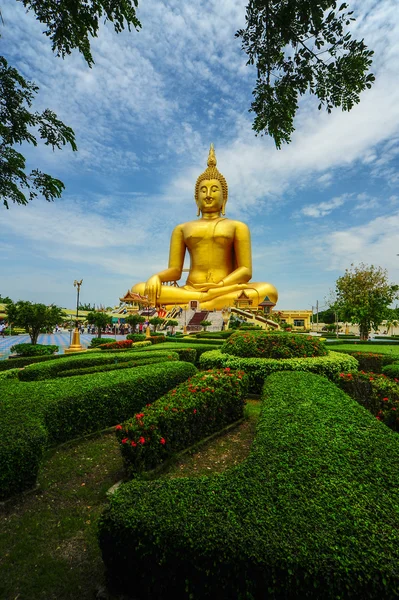 Großes Buddha-Bild — Stockfoto