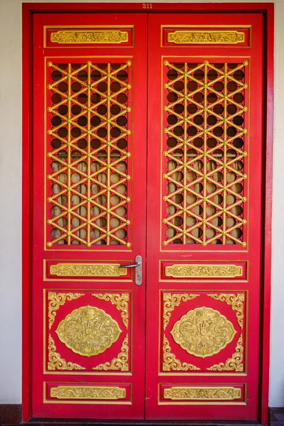 Chinese Church Door — Stock Photo, Image