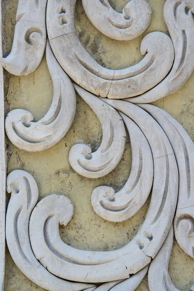 Arte tradizionale tailandese Scultura del cemento non dipinta — Foto Stock