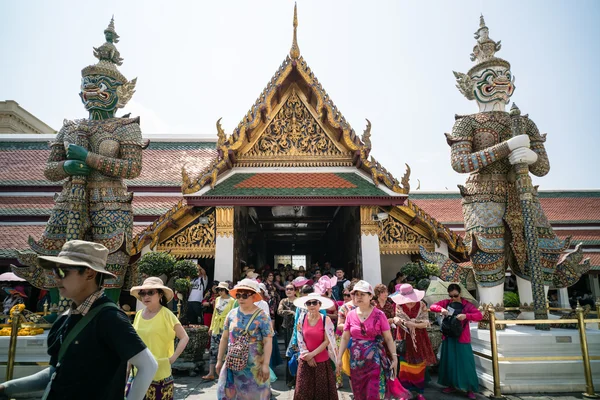 Wat Phra Kaew Çinli turist.