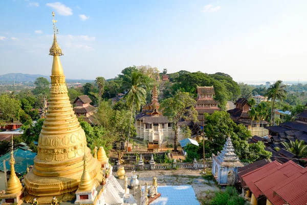 Kyaik tan lan Pagode Stockbild