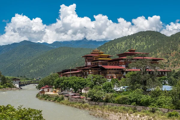 Punakha Dzong Stockbild