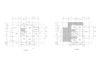 Architecture plan drawing clipart