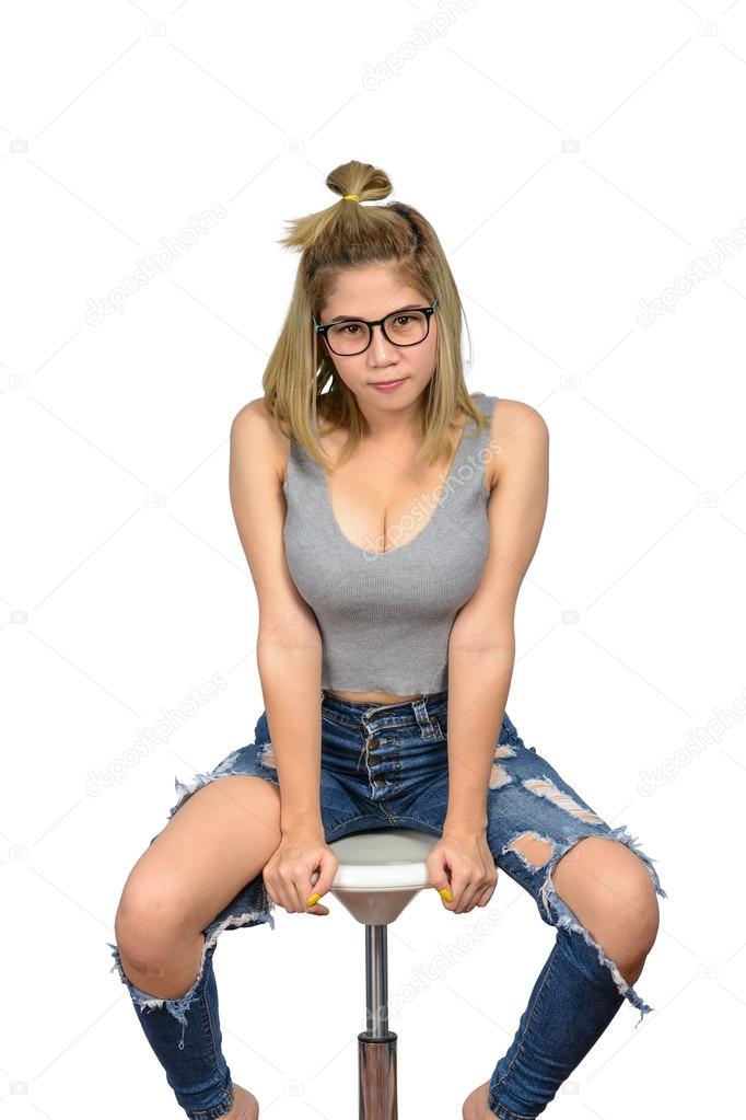 picture Chair Sitting Picture Poses https depositphotos com 117286312 stock photo the girl poses sexy sitting html