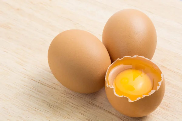 Raw shell eggs — Stock Photo, Image