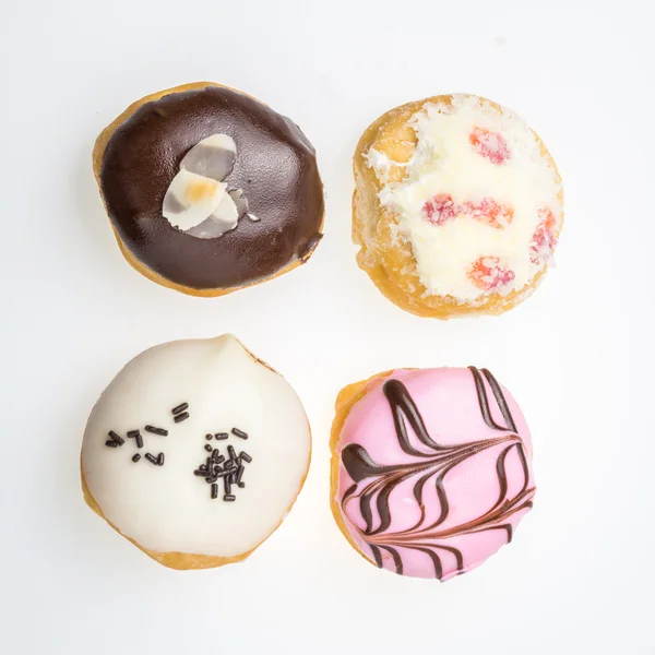 Sabores de rosquilla de 4 piezas . —  Fotos de Stock