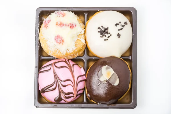 Saveurs de donut 4 pièces . — Photo