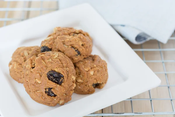 Galletas de pasas caseras . —  Fotos de Stock