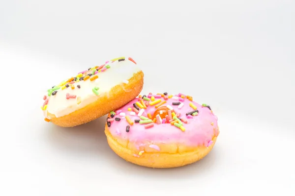 Färsk hemlagad färgglada donuts (mini storlek) — Stockfoto