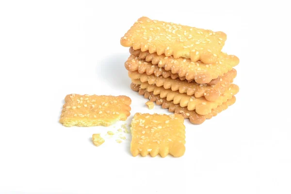 Biscuit forma högen — Stockfoto