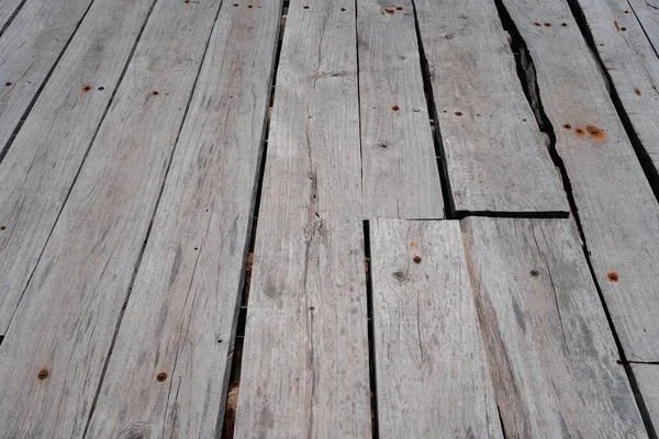 Vieux Planches Bois Plancher Texture Perspective Fond — Photo