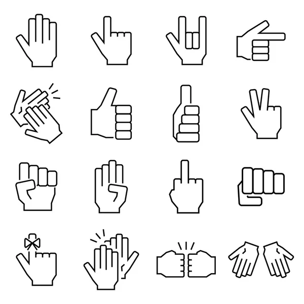 Icono de mano vector, mano JPEG, objeto de mano, imagen de la mano, imagen de la mano, gráfico de mano, arte de la mano, mano EPS, mano AI, dibujo de la mano . — Vector de stock