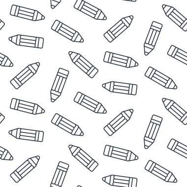 Kalem seamless modeli. Vektör çizim