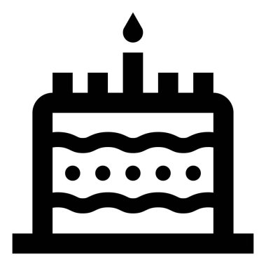 doğum günü konsepti vektör illüstrasyonu