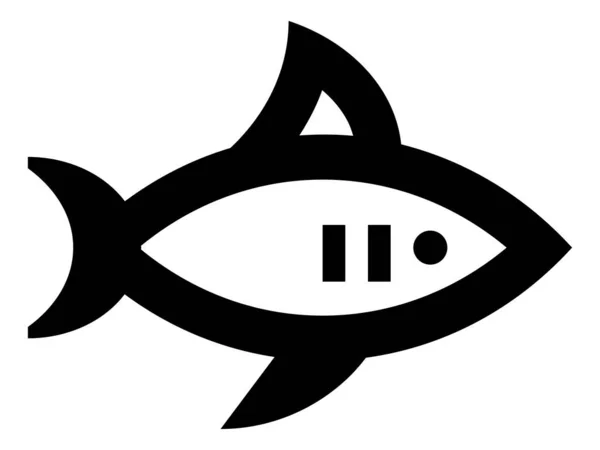 Εικονογράφηση Διανύσματος Εικονιδίου Καρχαρία — Διανυσματικό Αρχείο