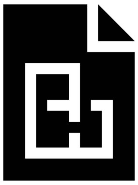 Yapı şeması simgesi, beyaz arkaplanda çizgi vektör illüstrasyonu  