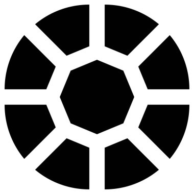 Elmas simgesi, beyaz arkaplanda çizgi vektör çizimi  