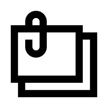 notlar simgesi, beyaz arkaplan üzerindeki vektör illüstrasyonu 