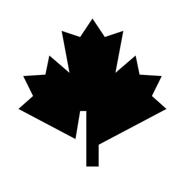 bitki yaprağı simgesi, vektör illüstrasyonu beyaz arkaplanda izole edildi 