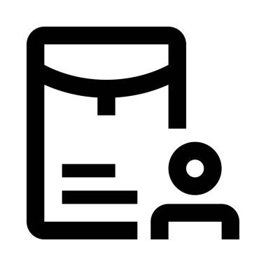 harf simgesi, vektör illüstrasyonu beyaz arkaplanda izole edildi  