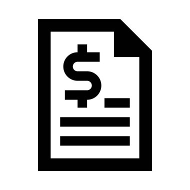 para sipariş simgesi, vektör illüstrasyonu beyaz arkaplanda izole edildi 