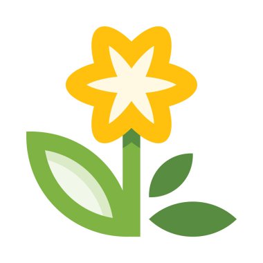 tomurcuk simgesi, vektör illüstrasyonu beyaz arkaplanda izole edildi 