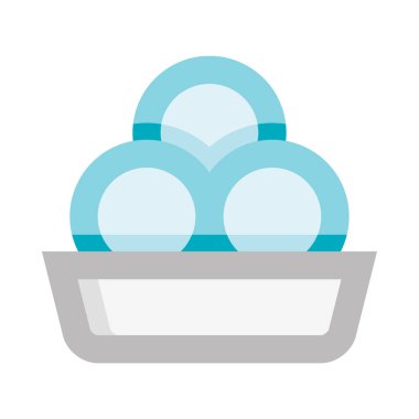 dondurma simgesi, vektör çizimi beyaz arkaplanda izole edildi 