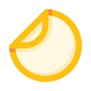 Etiket simgesi, vektör illüstrasyonu beyaz arkaplanda izole edildi 