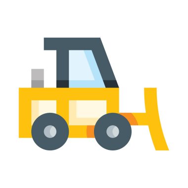 Autoloader web icon, simple vector illustration isolated on white background  