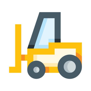 Autoloader web icon, simple vector illustration isolated on white background  