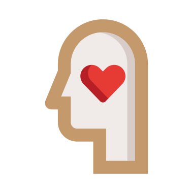 love web icon, simple vector illustration isolated on white background  