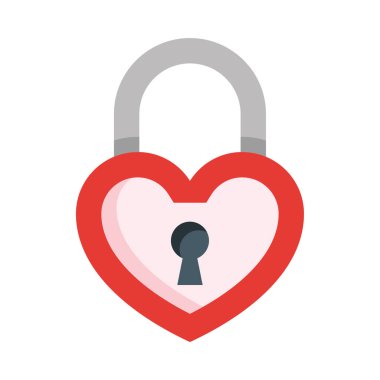 kalp web simgesi, basit vektör çizimi beyaz arkaplanda izole edildi 