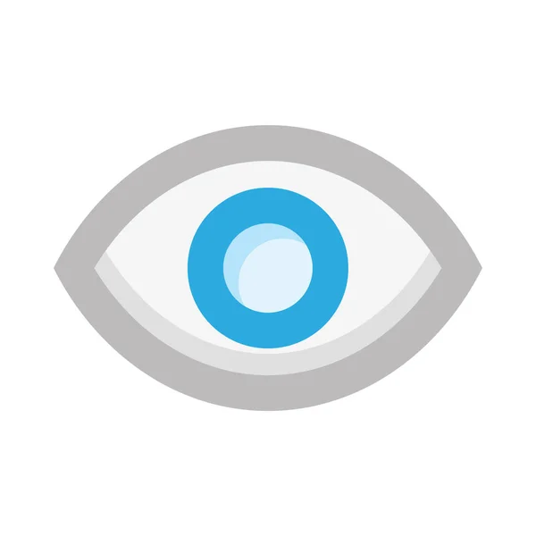 Eye Web Icon Simple Vector Illustration Isolated White Background — Archivo Imágenes Vectoriales