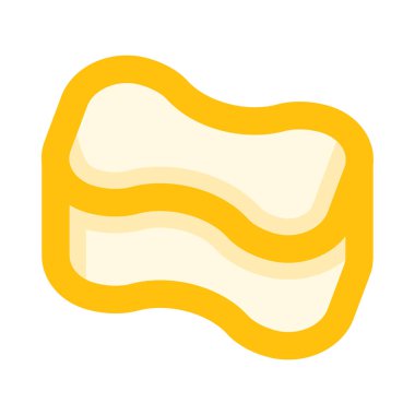 fiber ağ simgesi, basit vektör illüstrasyonu  