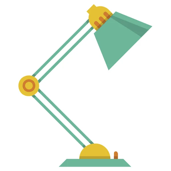 Ikona Lampy Web Prosty Wektor Ilustracji — Wektor stockowy