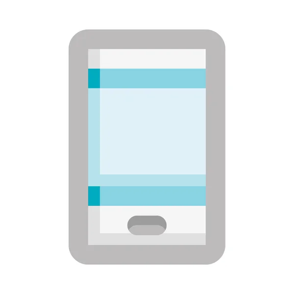 Smartphone Web Icoon Eenvoudige Vector Illustratie — Stockvector