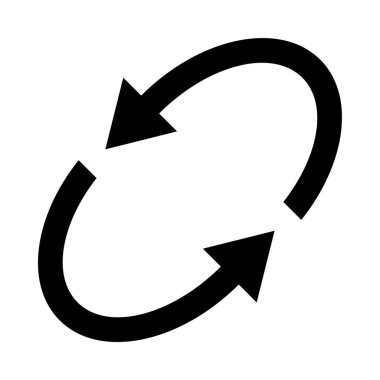 ok web simgesi, basit vektör illüstrasyonu beyaz arkaplanda izole edildi