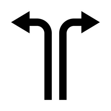 Oklar web simgesi, basit vektör illüstrasyonu beyaz arkaplanda izole edildi